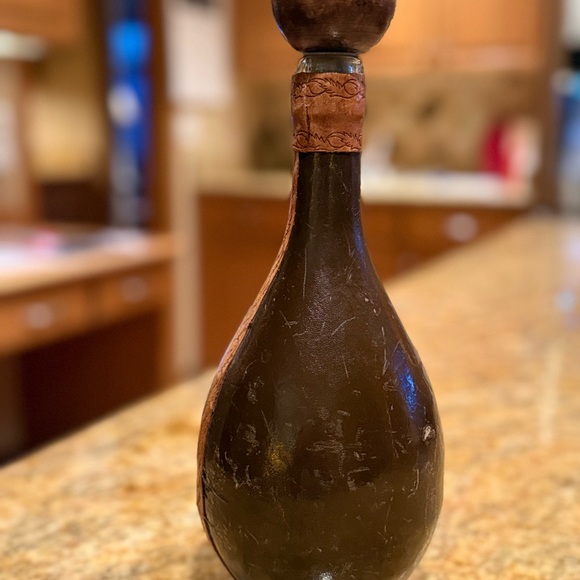 Handcrafted Glass Art Bottle with Duck Design - Picture 10 of 12